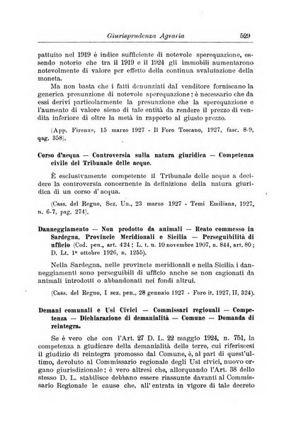 Rivista di diritto agrario organo dell'Osservatorio italiano di diritto agrario