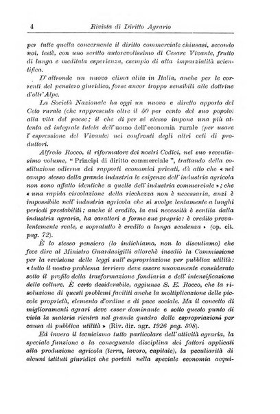 Rivista di diritto agrario organo dell'Osservatorio italiano di diritto agrario