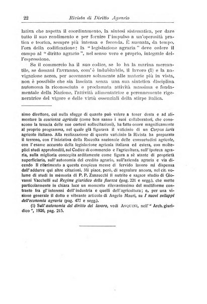 Rivista di diritto agrario organo dell'Osservatorio italiano di diritto agrario