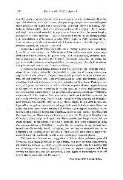 Rivista di diritto agrario organo dell'Osservatorio italiano di diritto agrario