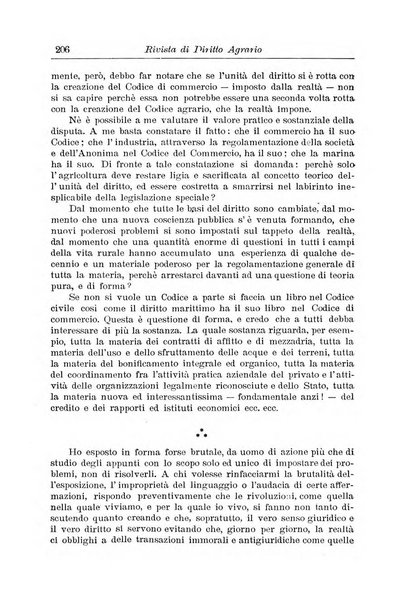 Rivista di diritto agrario organo dell'Osservatorio italiano di diritto agrario