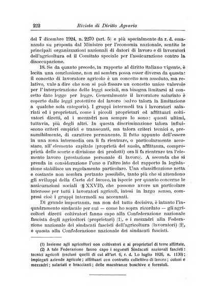 Rivista di diritto agrario organo dell'Osservatorio italiano di diritto agrario