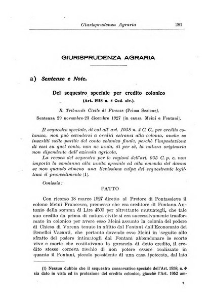 Rivista di diritto agrario organo dell'Osservatorio italiano di diritto agrario