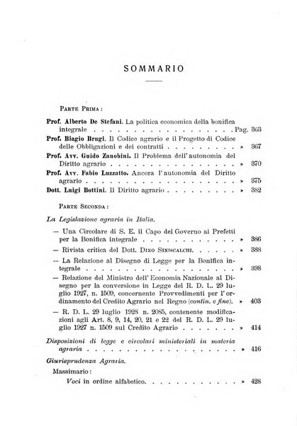 Rivista di diritto agrario organo dell'Osservatorio italiano di diritto agrario