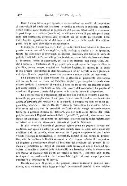 Rivista di diritto agrario organo dell'Osservatorio italiano di diritto agrario