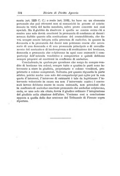 Rivista di diritto agrario organo dell'Osservatorio italiano di diritto agrario