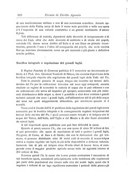 Rivista di diritto agrario organo dell'Osservatorio italiano di diritto agrario