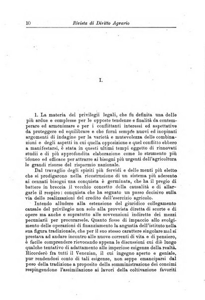 Rivista di diritto agrario organo dell'Osservatorio italiano di diritto agrario