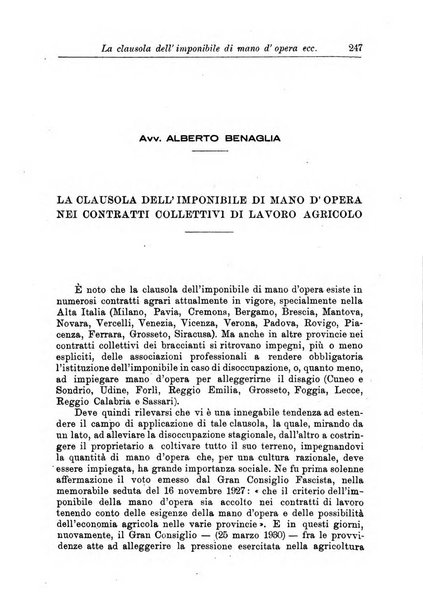 Rivista di diritto agrario organo dell'Osservatorio italiano di diritto agrario