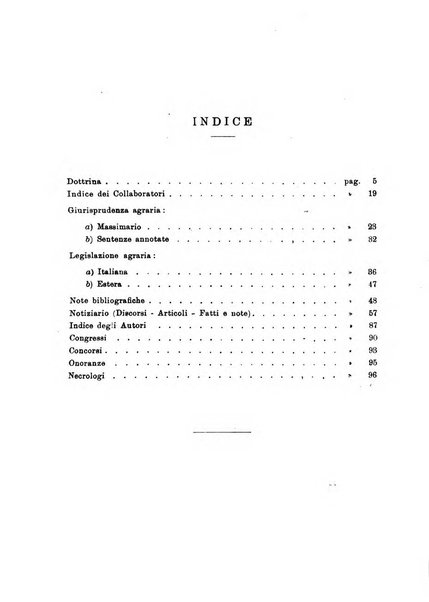 Rivista di diritto agrario organo dell'Osservatorio italiano di diritto agrario