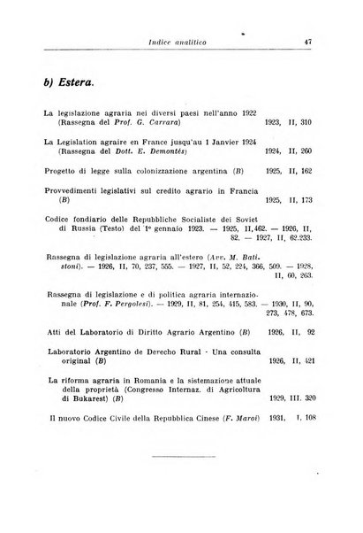 Rivista di diritto agrario organo dell'Osservatorio italiano di diritto agrario