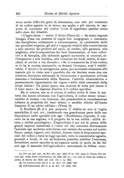 Rivista di diritto agrario organo dell'Osservatorio italiano di diritto agrario