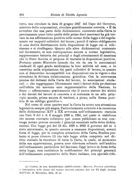 Rivista di diritto agrario organo dell'Osservatorio italiano di diritto agrario