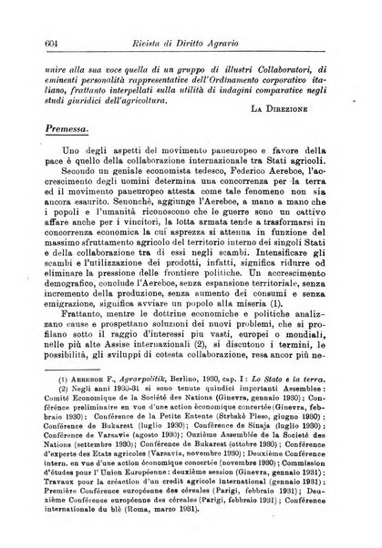 Rivista di diritto agrario organo dell'Osservatorio italiano di diritto agrario