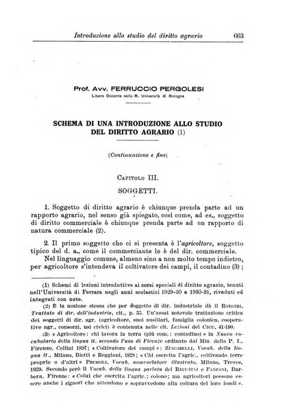 Rivista di diritto agrario organo dell'Osservatorio italiano di diritto agrario