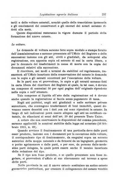 Rivista di diritto agrario organo dell'Osservatorio italiano di diritto agrario