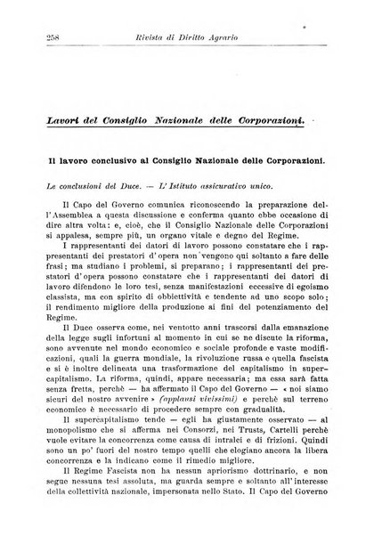 Rivista di diritto agrario organo dell'Osservatorio italiano di diritto agrario