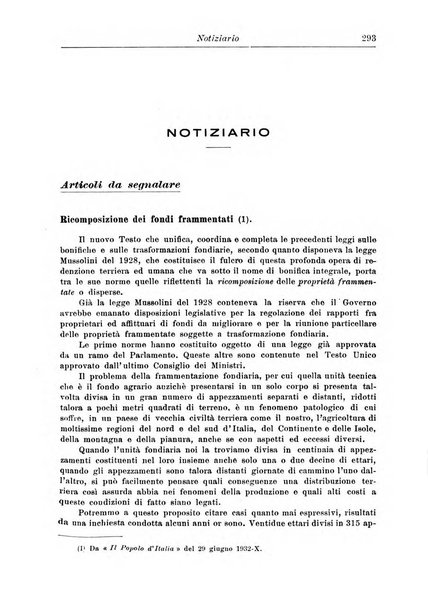 Rivista di diritto agrario organo dell'Osservatorio italiano di diritto agrario