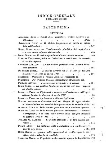 Rivista di diritto agrario organo dell'Osservatorio italiano di diritto agrario