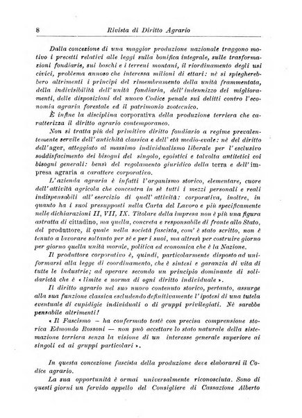 Rivista di diritto agrario organo dell'Osservatorio italiano di diritto agrario