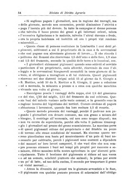 Rivista di diritto agrario organo dell'Osservatorio italiano di diritto agrario