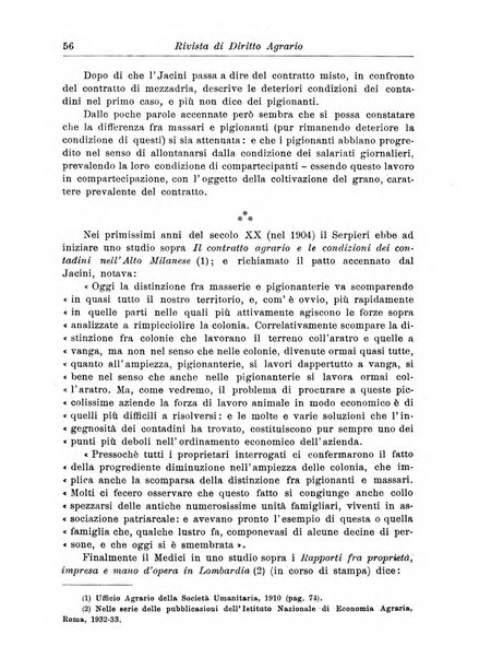 Rivista di diritto agrario organo dell'Osservatorio italiano di diritto agrario