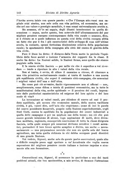 Rivista di diritto agrario organo dell'Osservatorio italiano di diritto agrario