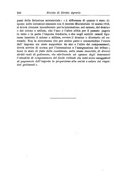 Rivista di diritto agrario organo dell'Osservatorio italiano di diritto agrario