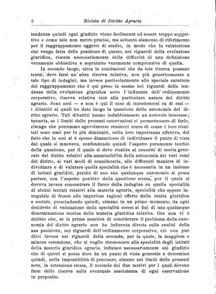 Rivista di diritto agrario organo dell'Osservatorio italiano di diritto agrario