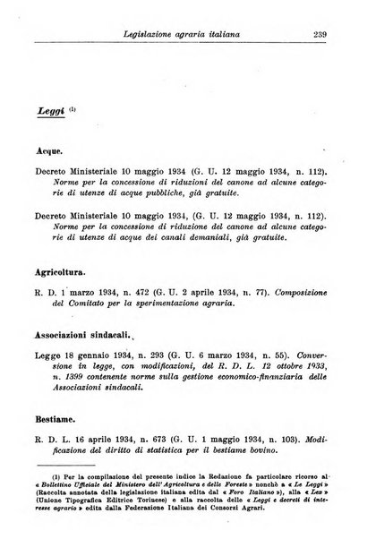 Rivista di diritto agrario organo dell'Osservatorio italiano di diritto agrario