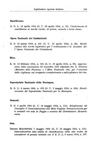 Rivista di diritto agrario organo dell'Osservatorio italiano di diritto agrario