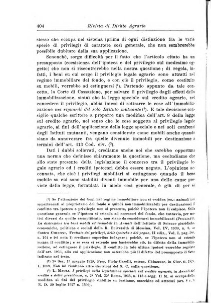 Rivista di diritto agrario organo dell'Osservatorio italiano di diritto agrario