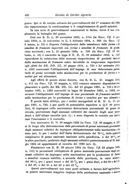 Rivista di diritto agrario organo dell'Osservatorio italiano di diritto agrario