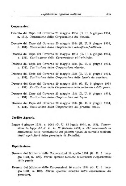 Rivista di diritto agrario organo dell'Osservatorio italiano di diritto agrario