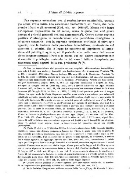 Rivista di diritto agrario organo dell'Osservatorio italiano di diritto agrario