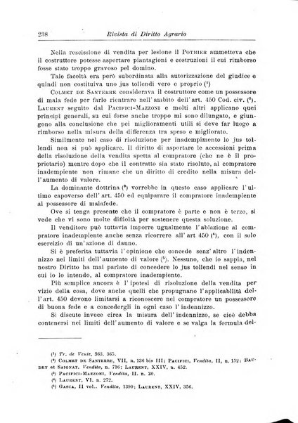 Rivista di diritto agrario organo dell'Osservatorio italiano di diritto agrario