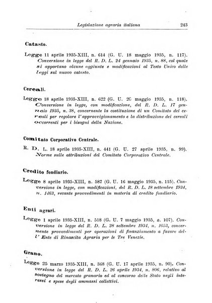 Rivista di diritto agrario organo dell'Osservatorio italiano di diritto agrario