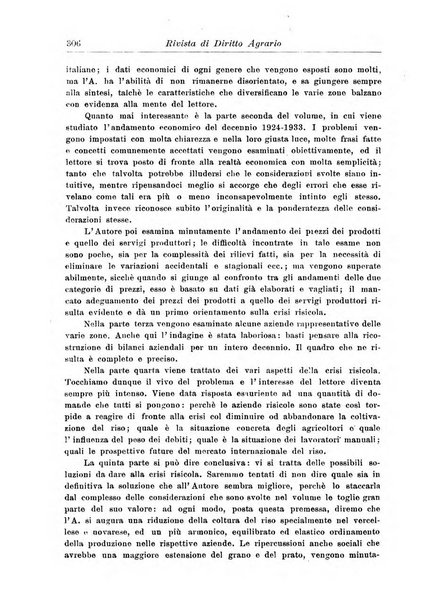 Rivista di diritto agrario organo dell'Osservatorio italiano di diritto agrario