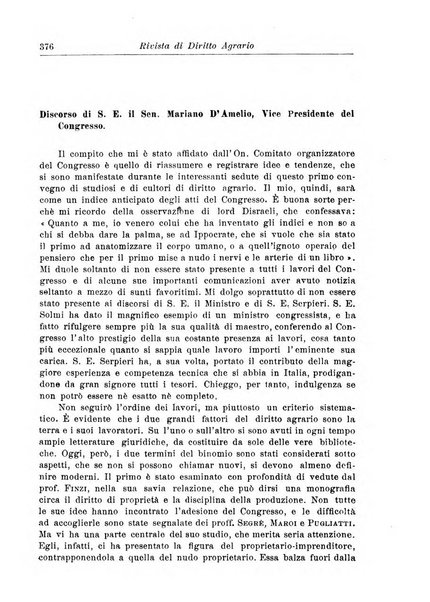 Rivista di diritto agrario organo dell'Osservatorio italiano di diritto agrario