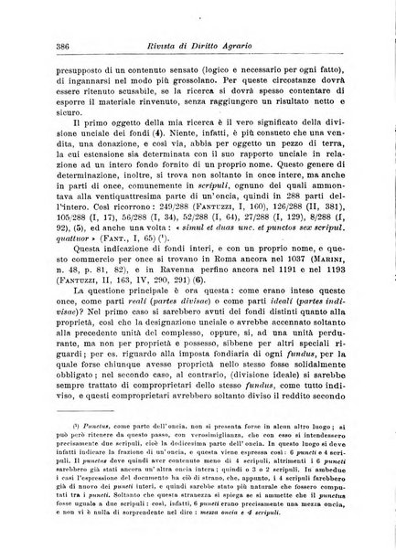 Rivista di diritto agrario organo dell'Osservatorio italiano di diritto agrario