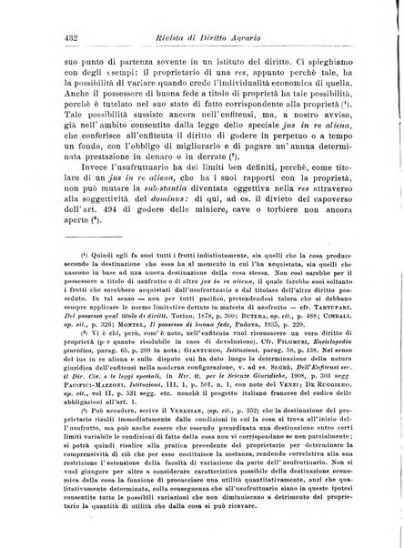 Rivista di diritto agrario organo dell'Osservatorio italiano di diritto agrario