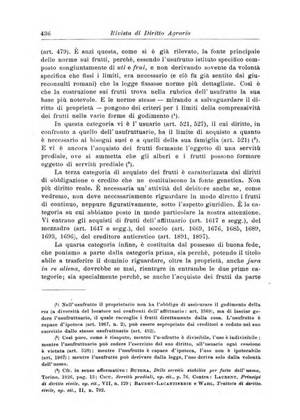 Rivista di diritto agrario organo dell'Osservatorio italiano di diritto agrario