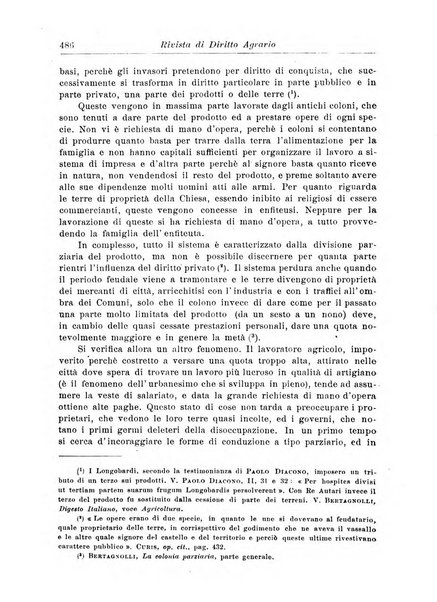 Rivista di diritto agrario organo dell'Osservatorio italiano di diritto agrario