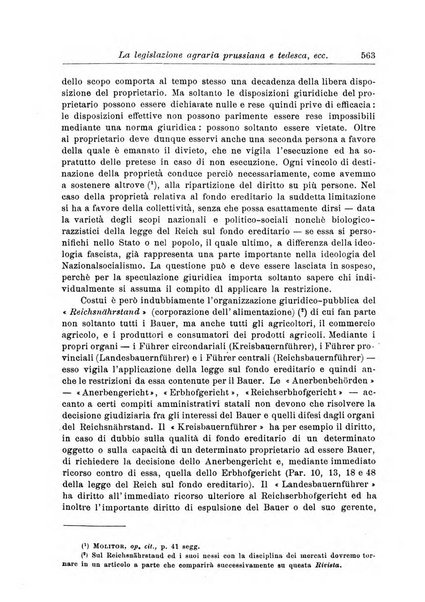 Rivista di diritto agrario organo dell'Osservatorio italiano di diritto agrario