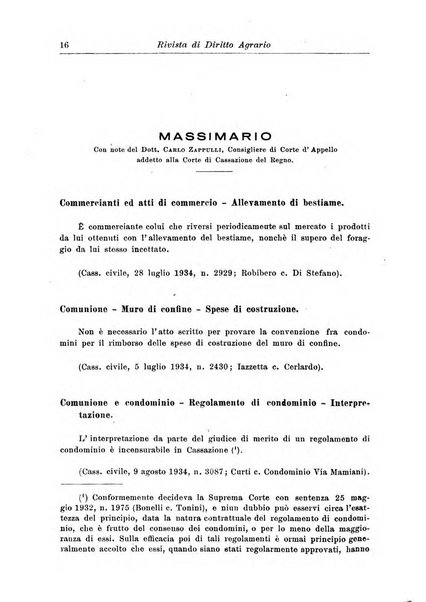 Rivista di diritto agrario organo dell'Osservatorio italiano di diritto agrario