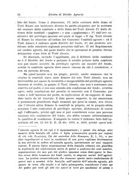 Rivista di diritto agrario organo dell'Osservatorio italiano di diritto agrario