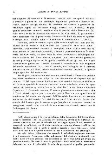 Rivista di diritto agrario organo dell'Osservatorio italiano di diritto agrario