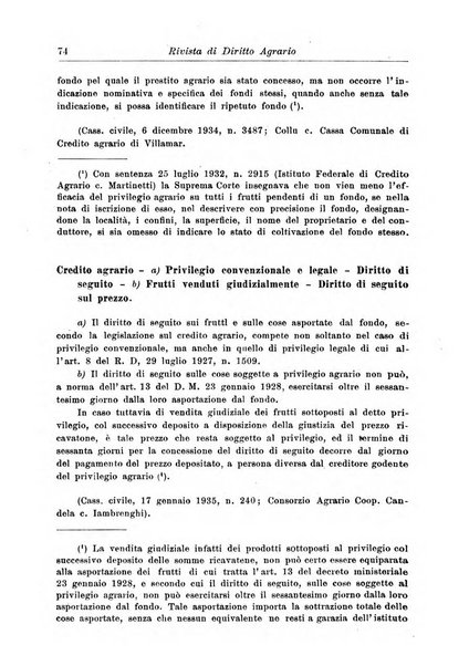 Rivista di diritto agrario organo dell'Osservatorio italiano di diritto agrario