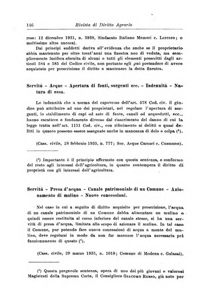 Rivista di diritto agrario organo dell'Osservatorio italiano di diritto agrario