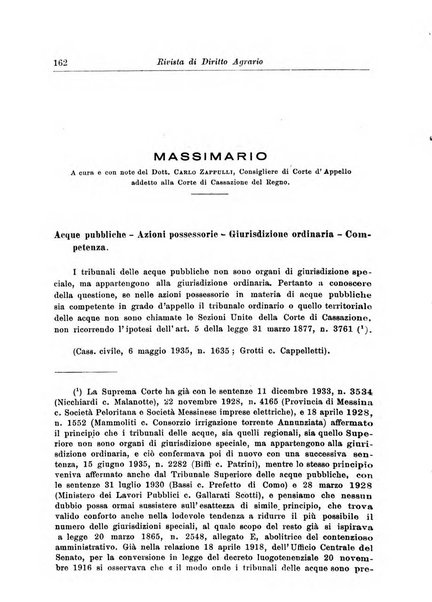 Rivista di diritto agrario organo dell'Osservatorio italiano di diritto agrario